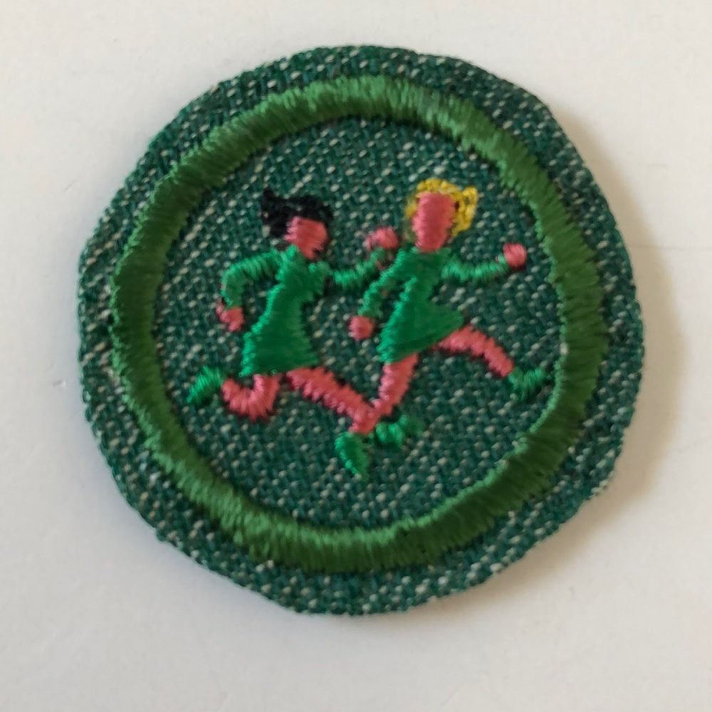 Vintage 1948-1955 Girl Scout World Games badge